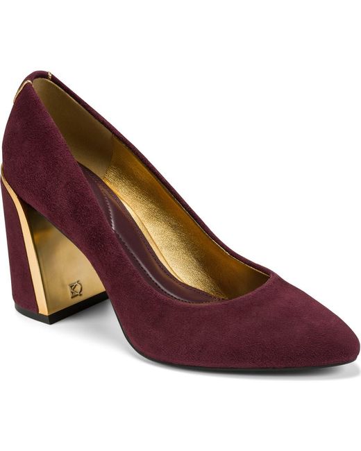 Donna Karan Purple Romina Pump