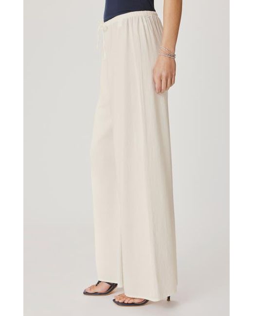 Splendid White Valerie Drawstring Pants