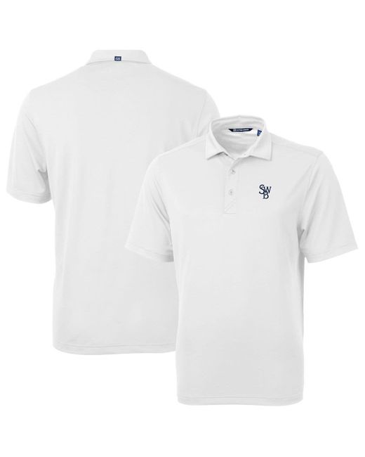 Cutter & Buck White Scranton Wilkes-barre Railriders Virtue Eco Pique Recycled Polo At Nordstrom for men