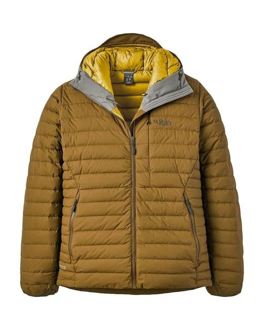Rab Green Microlight Windstopper Hoodie for men