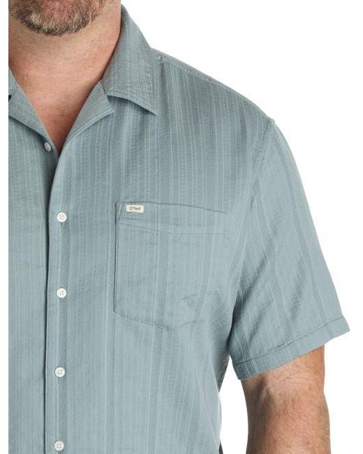 O'neill Sportswear Blue Big & Tall O'Riginals Eco Standard Sport Shirt for men