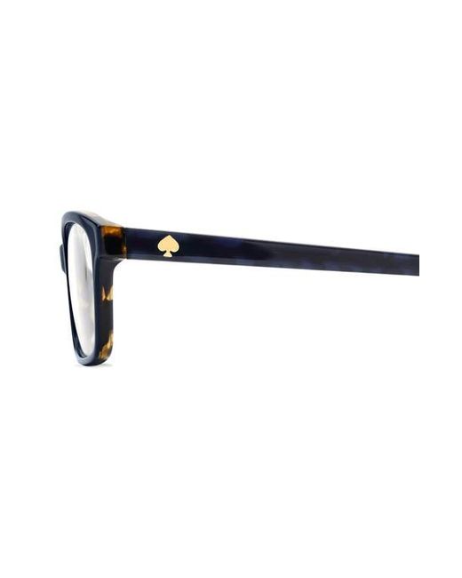 Kate Spade Blue Catrina 51Mm Rectangular Optical Glasses