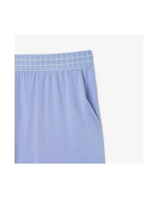 Lacoste Blue Drawstring Jersey Shorts for men