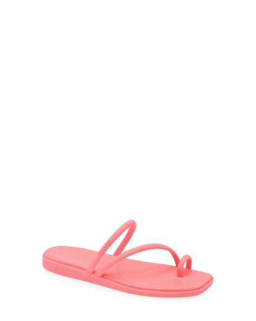 CROCSTM Pink Miami Toe Loop Sandal