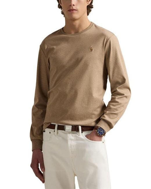 Polo Ralph Lauren Multicolor Soft Touch Long Sleeve T-Shirt for men