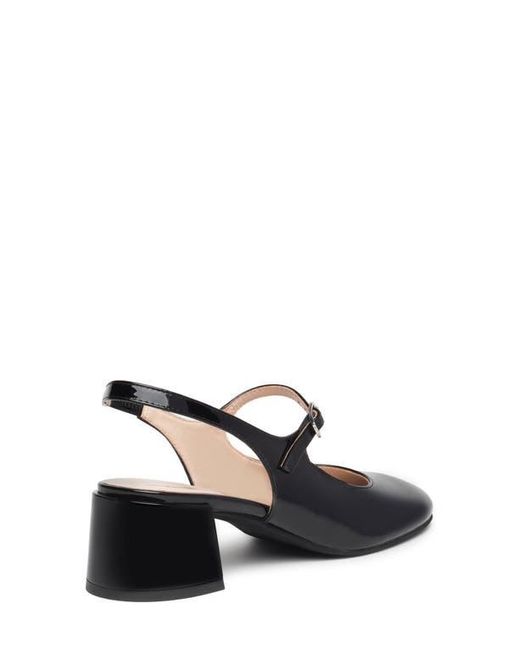 Nero Giardini White Slingback Block Heel Pump
