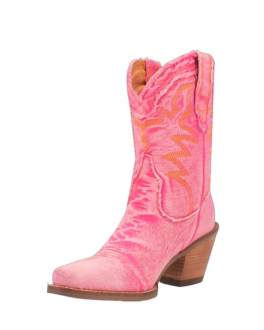 Dingo Pink Y'all Need Dolly Western Boot