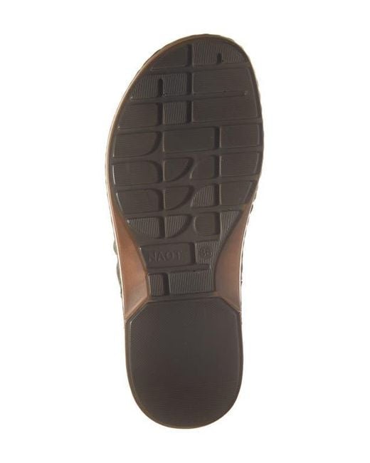 Naot Metallic Castelo Sandal