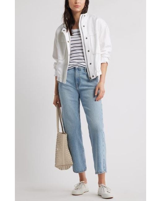 Caslon Blue Utility Jacket