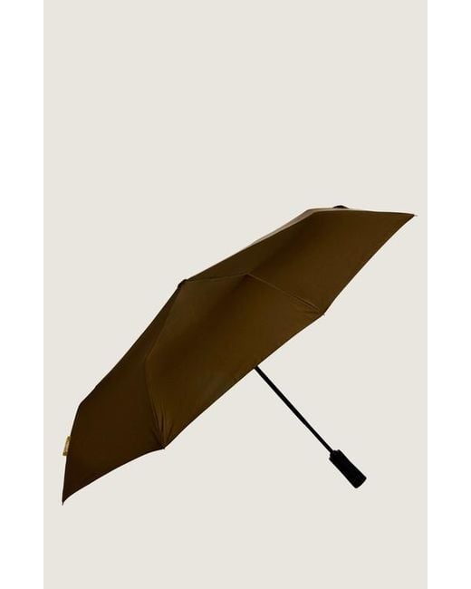 Original Duckhead Natural Compact Umbrella With Automatic Open-Close Function