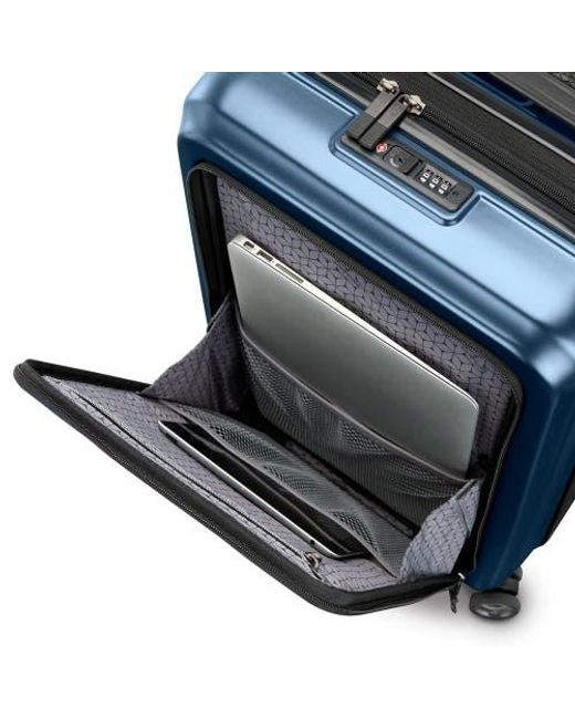 Samsonite Blue Octiv Lightweight Hardshell Luggage-Durable