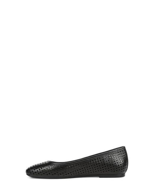 Vionic Black Orinda Perforated Ballet Flat