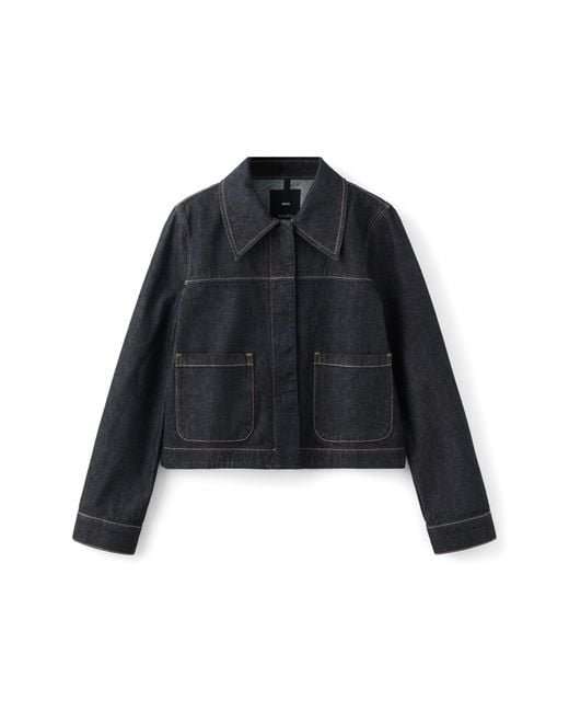 Mango Black Cazadora Clemence Jacket