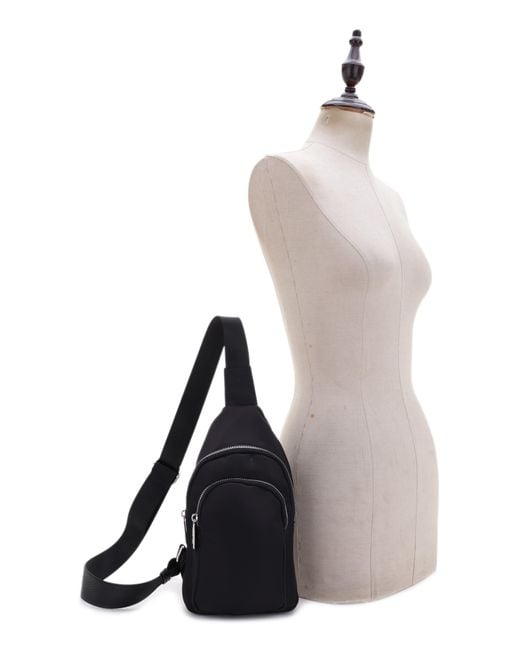 Roots smooth polyester online nylon sling bag