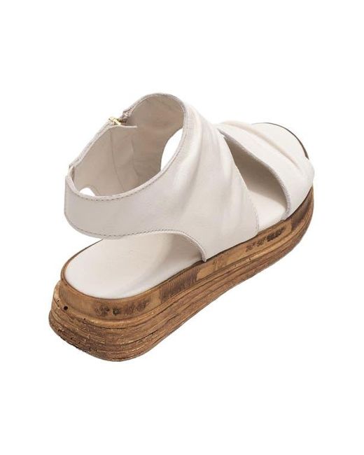 Forever & Always Shoes Multicolor Lunas Leather Side-Zip Flat Heel Sandal