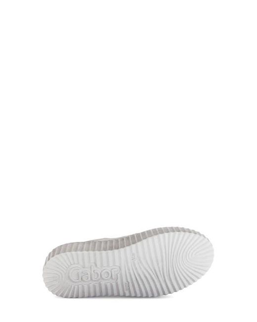 Gabor White 63.204 Platform Sneaker