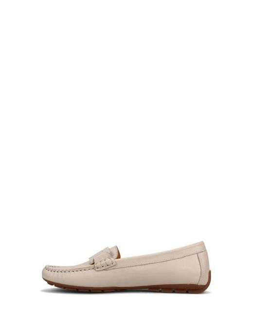 Vaneli White Aiker Driving Loafer