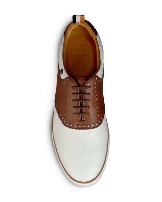 Allen Edmonds Brown Straits Golf Oxford Sneaker for men