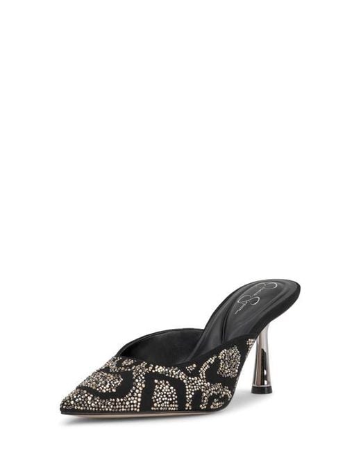 Jessica Simpson Black Xia Mule