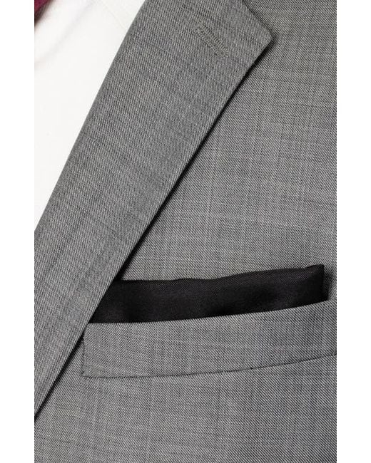 Cufflinks Inc. Black Silk Pocket Square for men