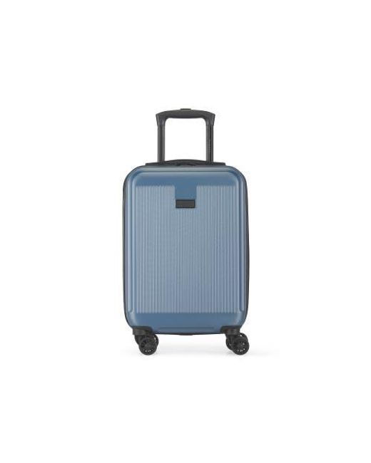 Bugatti Blue Singapore Hardside Carry-On Luggage With Double Wheels