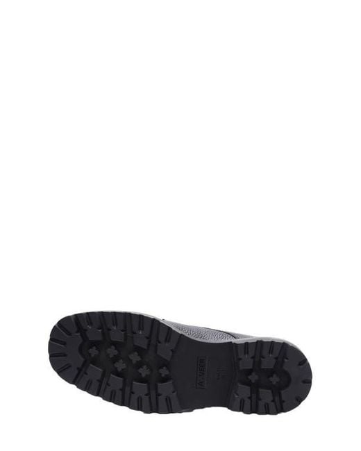 A. Veer Black Morgan Lace-Up for men