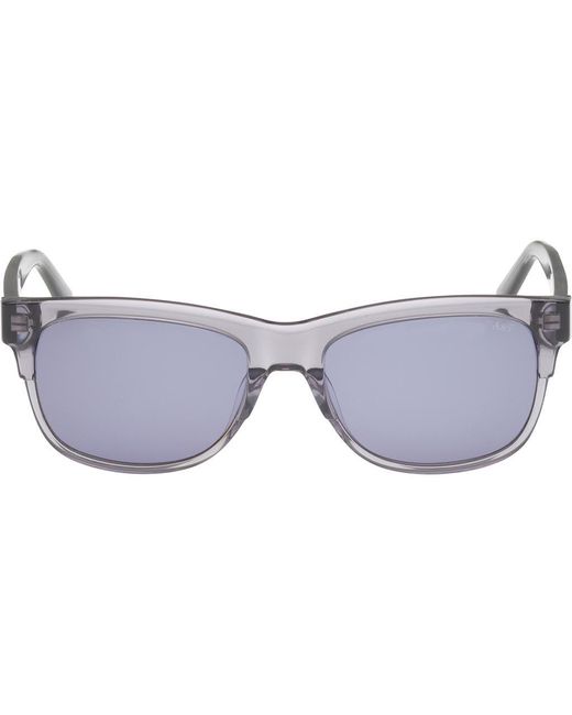 Abercrombie & Fitch Gray 55Mm Square Sunglasses for men