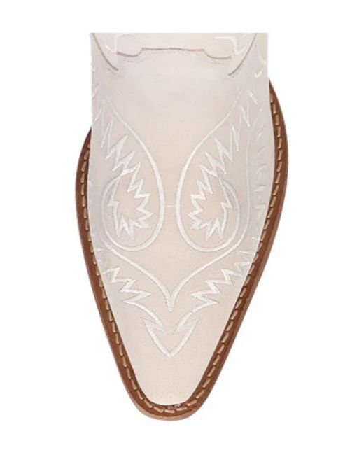 Dingo White Evita Western Boot