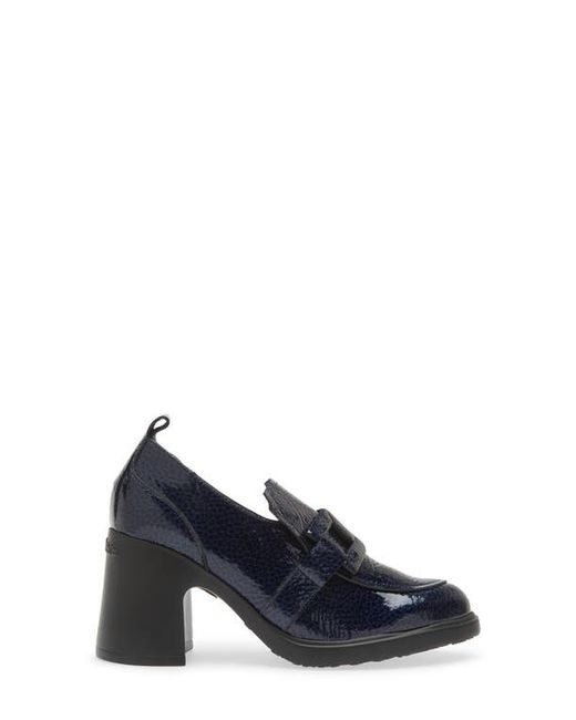 Wonders Blue Loafer Pump