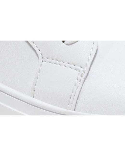 DKNY White Abeni Sneaker