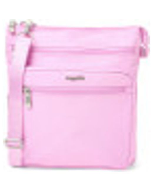 Baggallini Pink Out And About Crossbody Bag