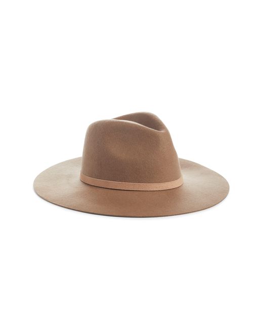 Lack of Color Brown The Grove Wool & Leather Fedora