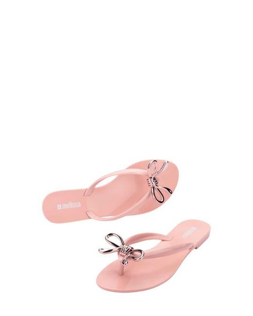 Melissa Pink Harmonic Iris Flip Flop