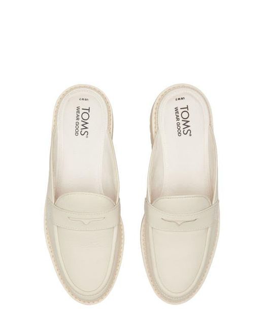TOMS White Cara Mule