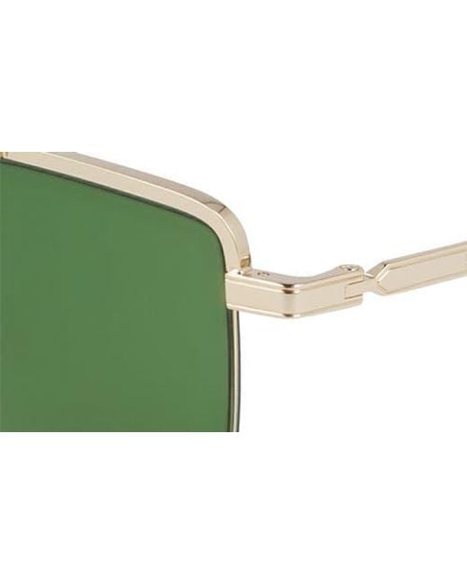 Paul Smith Green Landor 55Mm Rectangular Sunglasses for men