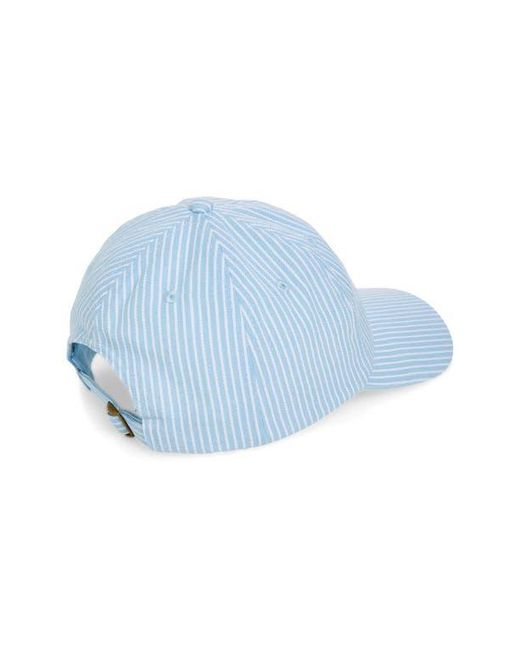 Treasure & Bond Blue Stripe Baseball Cap