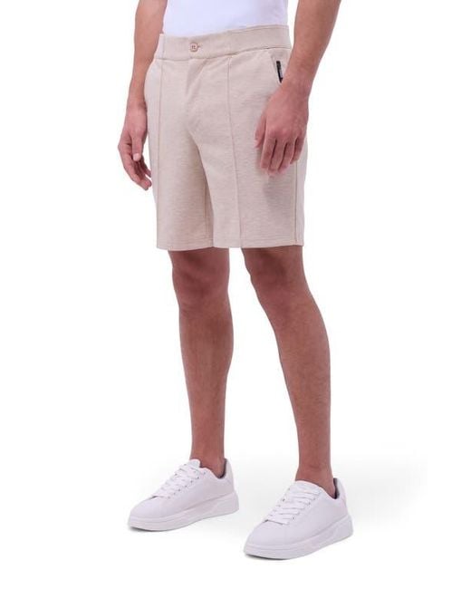 Bugatchi Red Soft Touch Knit Pintuck Pants for men