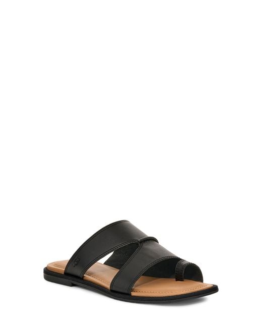 Ugg Black Matira Slide Sandal