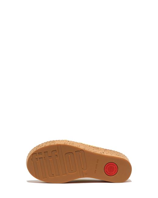 Fitflop Multicolor Eloise Platform Wedge Slide Sandal