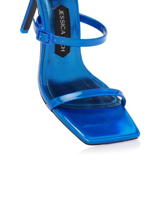 Jessica Rich Ankle Strap Sandal in Blue Lyst