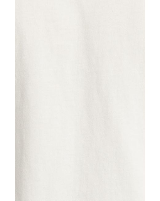 Rails White Cyd Long Sleeve Cotton T-shirt for men