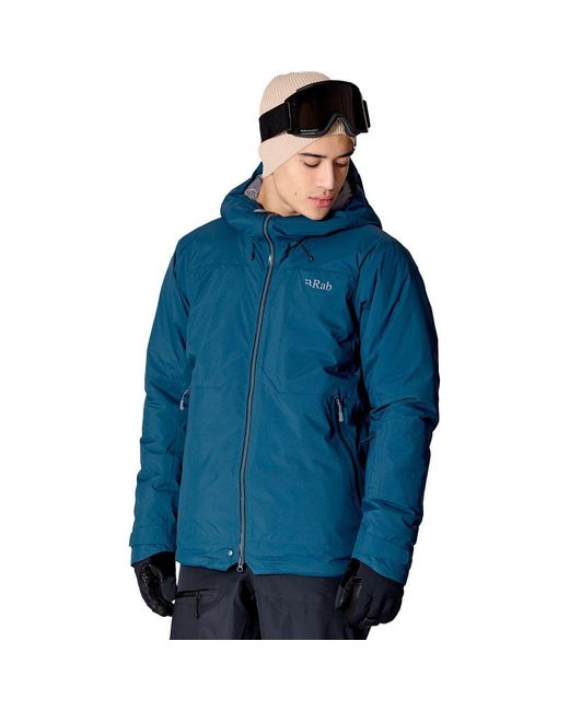 Rab Blue Optical Down Jacket for men
