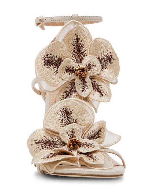 Steve Madden Natural Aries Ankle Strap Sandal