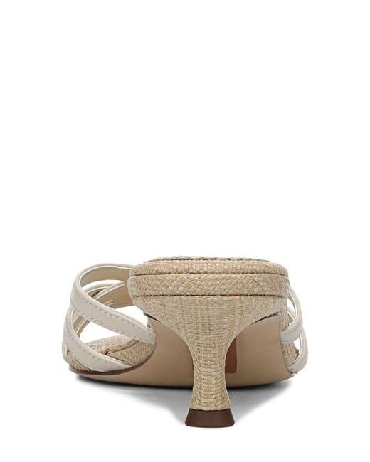 Sam Edelman White Camille Kitten Heel Sandal