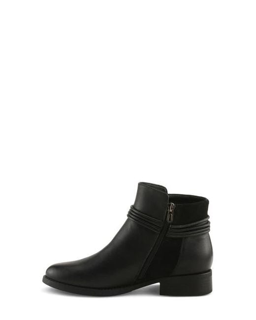 Spring Step Black Ornela Bootie