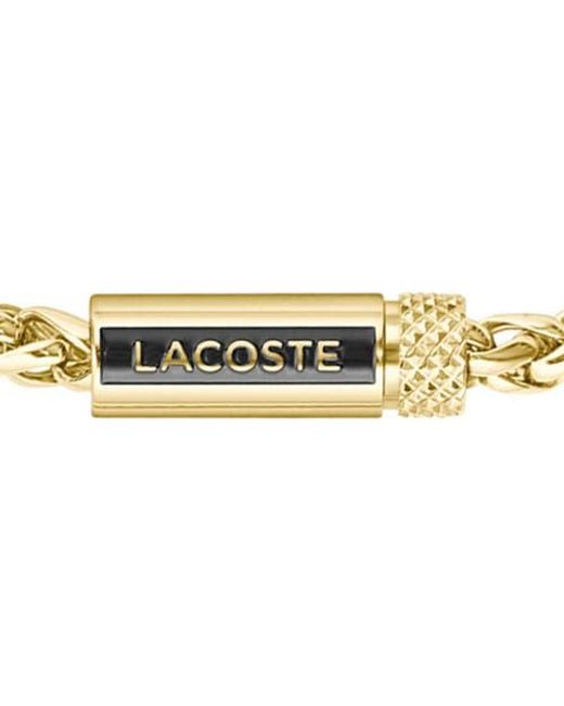Lacoste Metallic Spelt Necklace for men