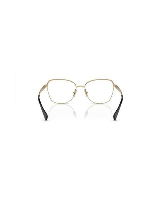 Ralph Metallic 55Mm Irregular Optical Glasses