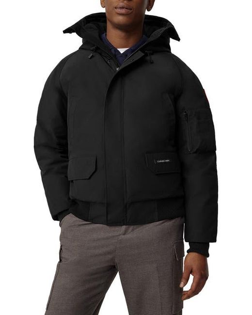 Canada Goose Black Chilliwack 625-Fill Power Down Bomber Jacket for men