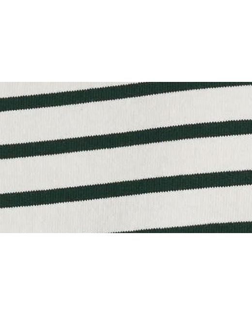 Alex Mill Gray Lakeside Stripe Cotton Top