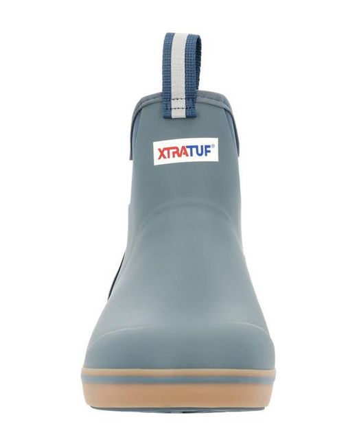XtraTuf Blue 6-Inch Ankle Deck Boot for men